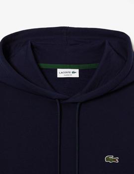 Sudadera negro regular fit en algodón ecológico