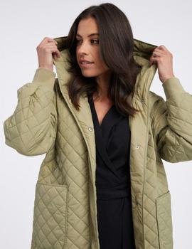 Parka acolchada verde oliva Jaylah