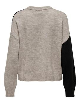 Jersey negro Patchwork de Only