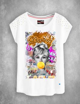 Camiseta BRI color blanco de LASAL