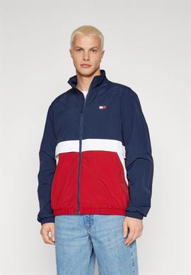 Cazadora bomber colorblock marino-blanco-rojo de TOMMY JEANS