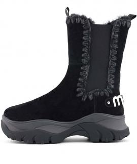 Botas Mou Chunky Chelsea tall Black