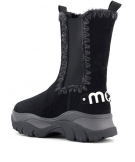 Botas Mou Chunky Chelsea tall Black