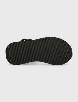 Sandalia negra de EVA Tommy Jeans