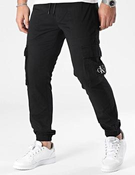 Pantalon Jogger cargo negro de Calvin Klein