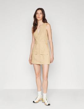 Vestido Workwear color Beige de Tommy Jeans