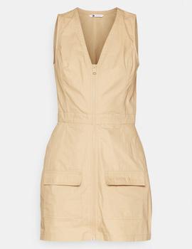 Vestido Workwear color Beige de Tommy Jeans