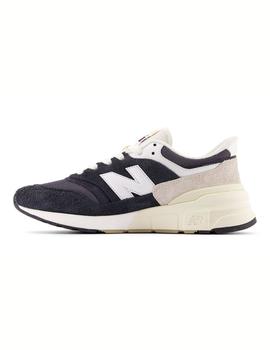 Zapatilla gris y azul marino New Balance U997RMC