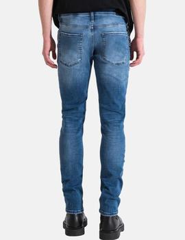 Vaquero azul zurcido IGGY Tapered de Antony Morato