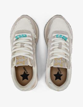 Zapatilla SUN68 BIG STAR GIRL CANVAS OFFWHITE