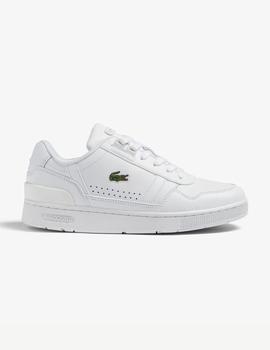 Zapatillas blancas Lacoste T-Clip en piel