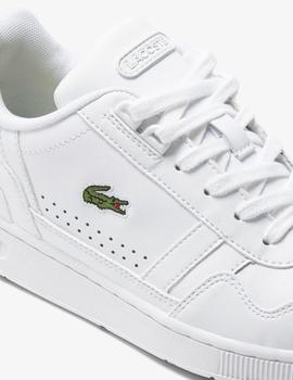 Zapatillas blancas Lacoste T-Clip en piel