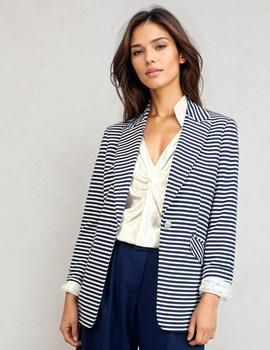 Blazer en rayas marineras de CHOKOLAT