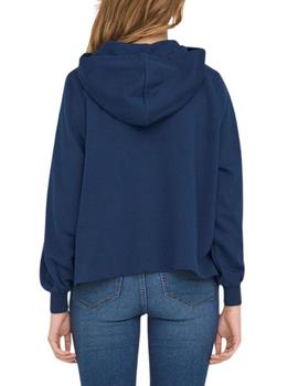 Sudadera Trust Sailor Hood en marino de ONLY