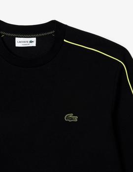 Sudadera loose fit de doble cara con diseño color block