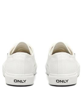 Zapatillas blancas de lona ONLY