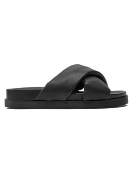 Sandalias negras de ecopiel ONLY