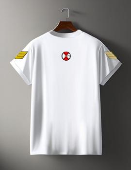 Camiseta de hombre NAVAL blanca