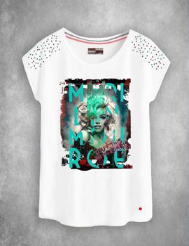 Camiseta de mujer MAMO blanco