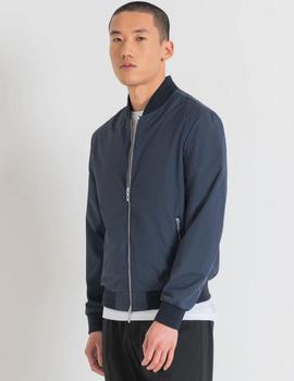 Bomber de Nylon Ripstop azul marino Antony Morato