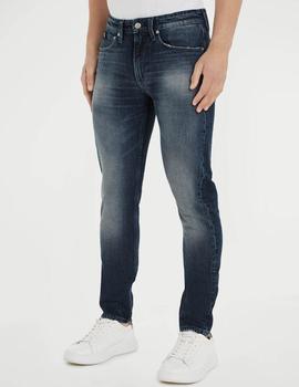 Vaquero oscuro de chico Calvin Klein Slim Tapered