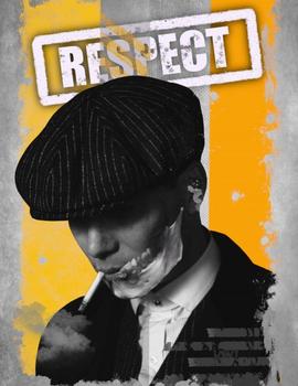 Camiseta de hombre RESPECT blanco