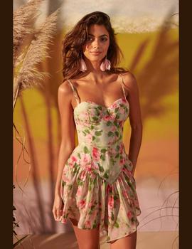 Yellow Obssesion Vestido Fetiche Suances