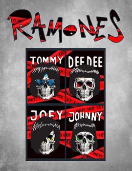 Vestido de mujer RAMONES negro