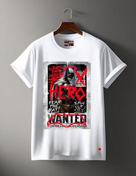 Camiseta de hombre WANTED BLANCO