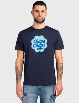 Camiseta azul marino A.Morato con estampado Chupa Chups