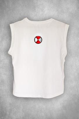 Camiseta mujer Lasal BAD DAY blanco