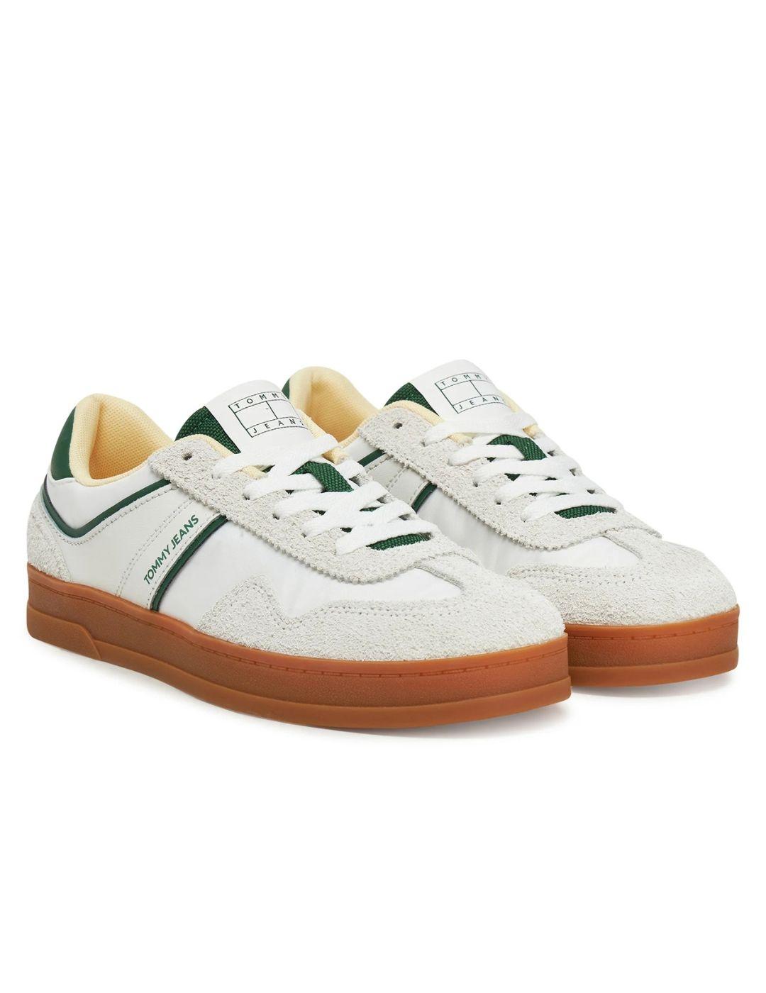 Zapatilla Tommy Jeans de chica Greenwich mix media