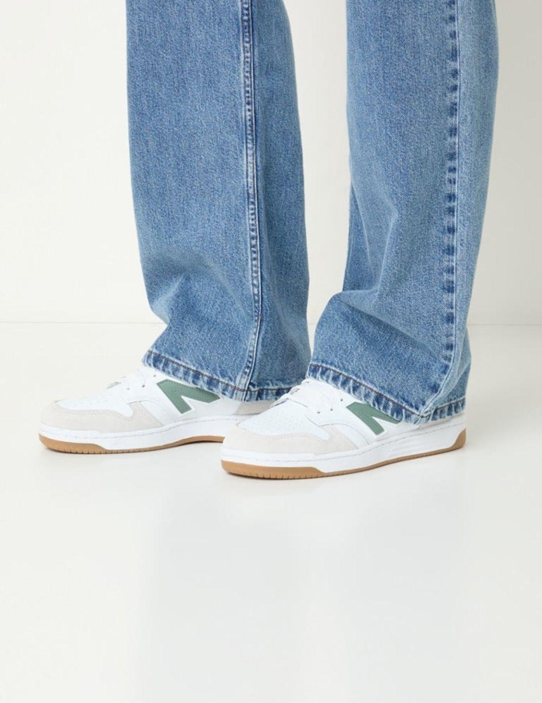 Zapatilla New Balance verde BB480LYG
