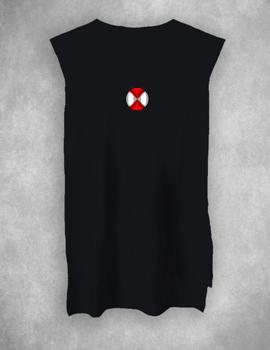 Camiseta de mujer Lasal UNFINISHED negro
