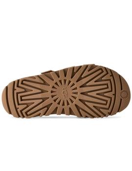 Sandalia UGG W GoldenGlow Slide Dark Sand