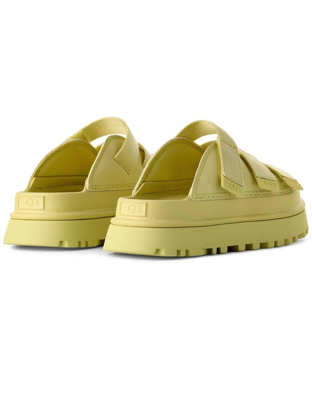 Sandalia UGG W GoldenGlow Slide Golden Apple