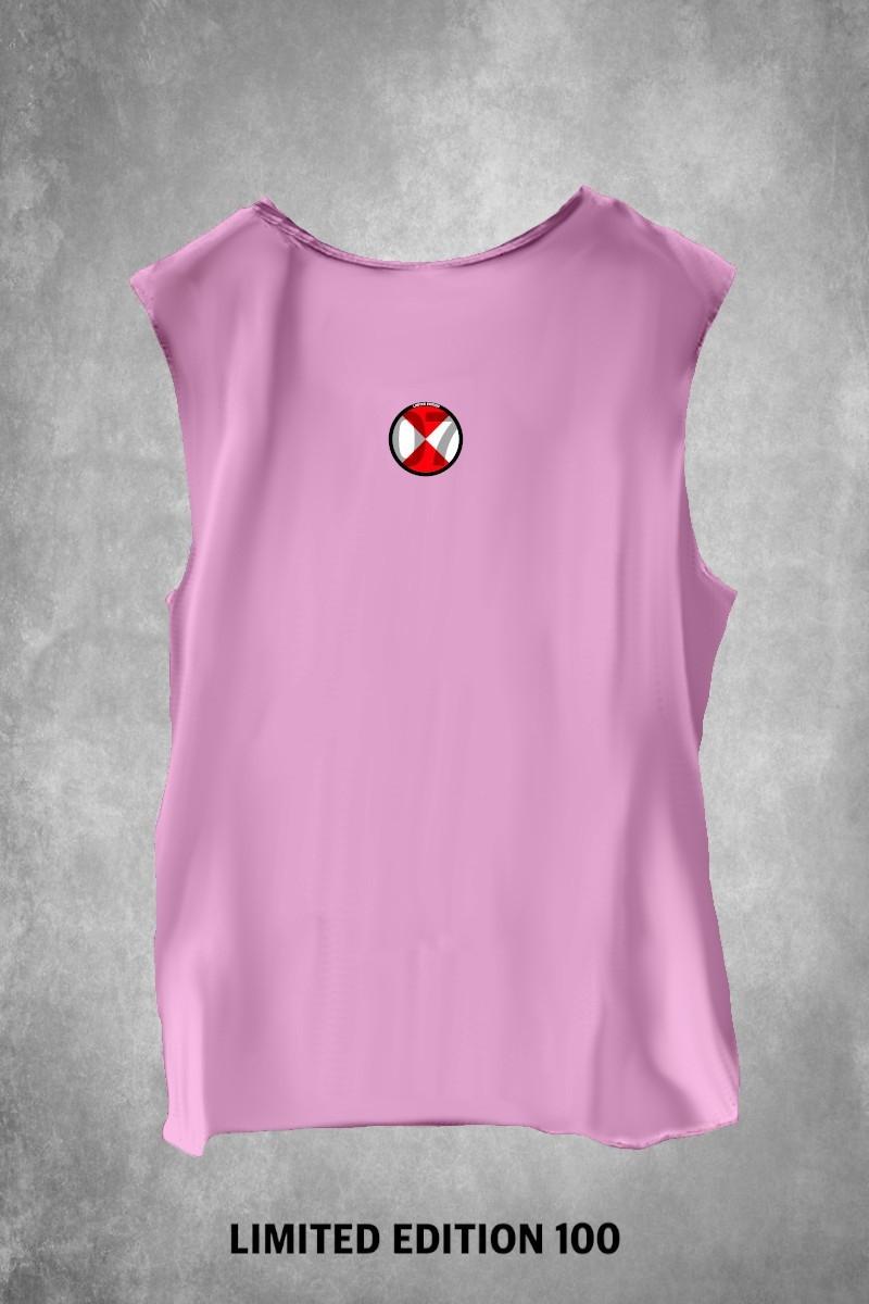 Camiseta de mujer LaSal BAD RAYA rosa