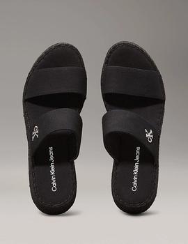 Alpargatas de lona con plataforma Calvin Klein