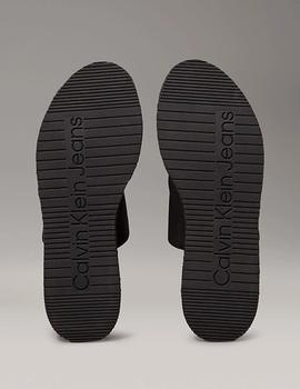 Alpargatas de lona con plataforma Calvin Klein