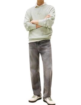 Zapatillas Tommy Jeans The Greenwich en piel blanco y verde