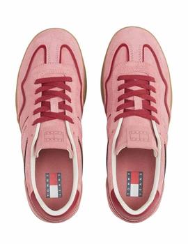 Zapatillas Tommy Jeans Greenwich frambuesa para mujer