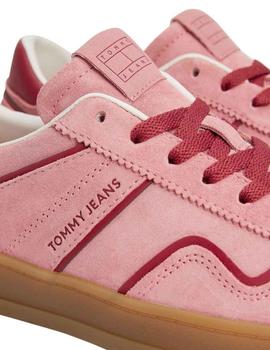 Zapatillas Tommy Jeans Greenwich frambuesa para mujer