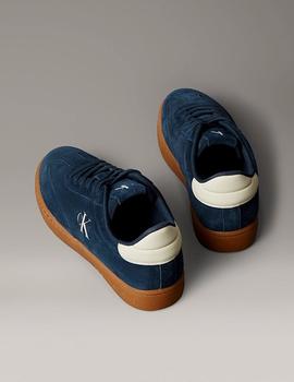 Zapatillas de ante azules Calvin Klein CLASSIC CUPSOLE