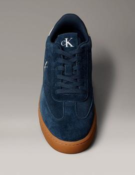 Zapatillas de ante azules Calvin Klein CLASSIC CUPSOLE