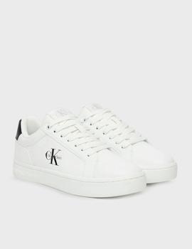 Zapatillas Calvin Klein Classic Cupsole blanco para mujer