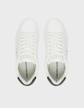 Zapatillas Calvin Klein Classic Cupsole blanco para mujer