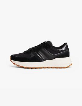 Zapatillas negras de ante CLEATED RUNNER