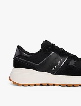 Zapatillas negras de ante CLEATED RUNNER