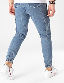 Vaqueros cargo JACK - JONES con tobillera elástica