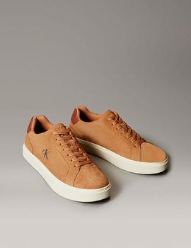 Zapatillas de piel y ante con suela flexible